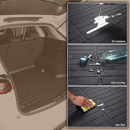 Miniatura 4 de Revestimiento de carga para todo tipo de clima para Mazda CX-30 2024 2023 2022 2021 2020 ajuste personalizado alfombra de piso de coche (alfombrilla