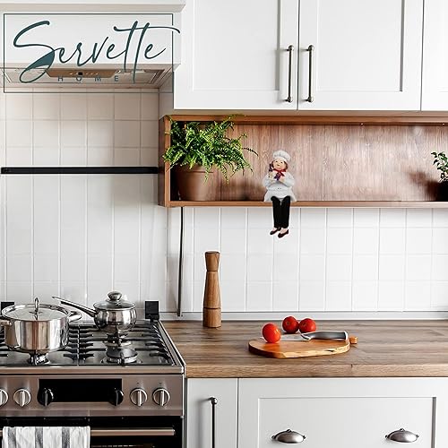 Miniatura 2 de Chef Kitchen Décor - Estante con patas largas - Plato