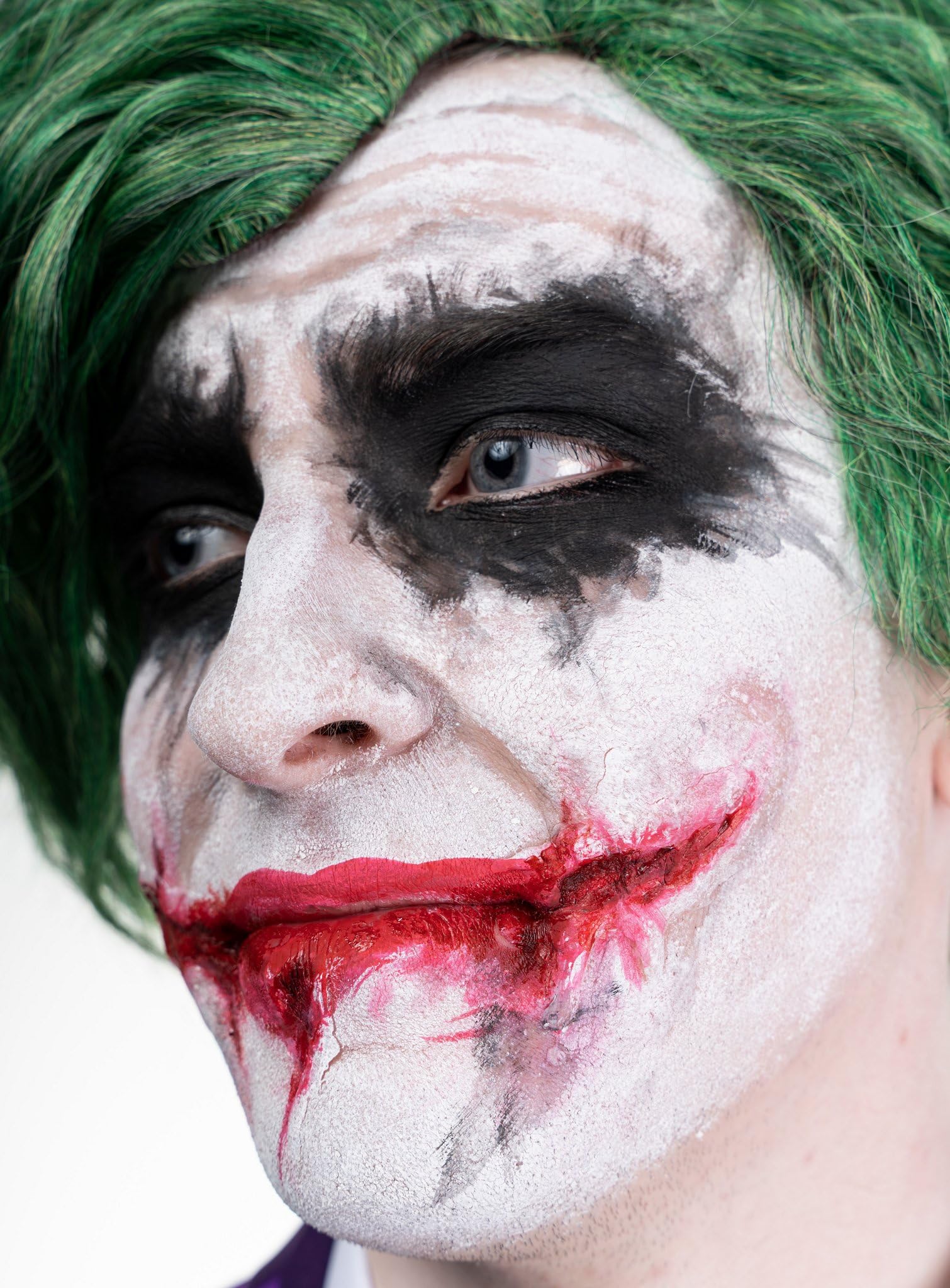 Set di trucco di alta qualità per Halloween - Clown criminale - Joker - Trucco per travestimenti - Carnevale e festa a tema
