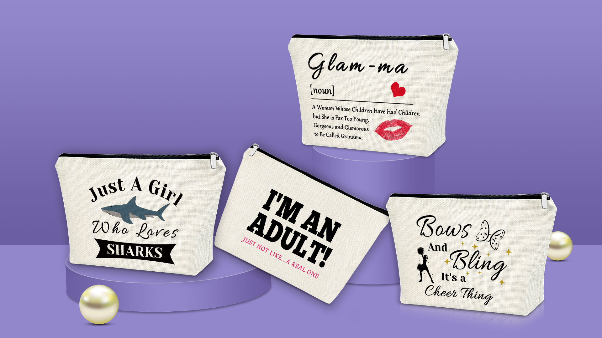 Ceramic Artist Gift Makeup Bag Pot Making Lover Gift Pottery Artist Present for Daughter Friends Pottery Art Cosmetic Bag for Her Christmas Birthday Valentines Day Present Travel Toiletry Pouch