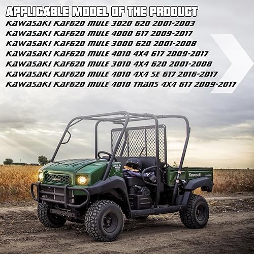 Miniatura 7 de 49065-2071 49065-2078 Filtro de aceite para Kawasaki Mule 600 610 SX KAF400 2500 2520 3000 620 3010 trans4x4 617 KAF620 Mule 2510 3000 10 30 20 4000