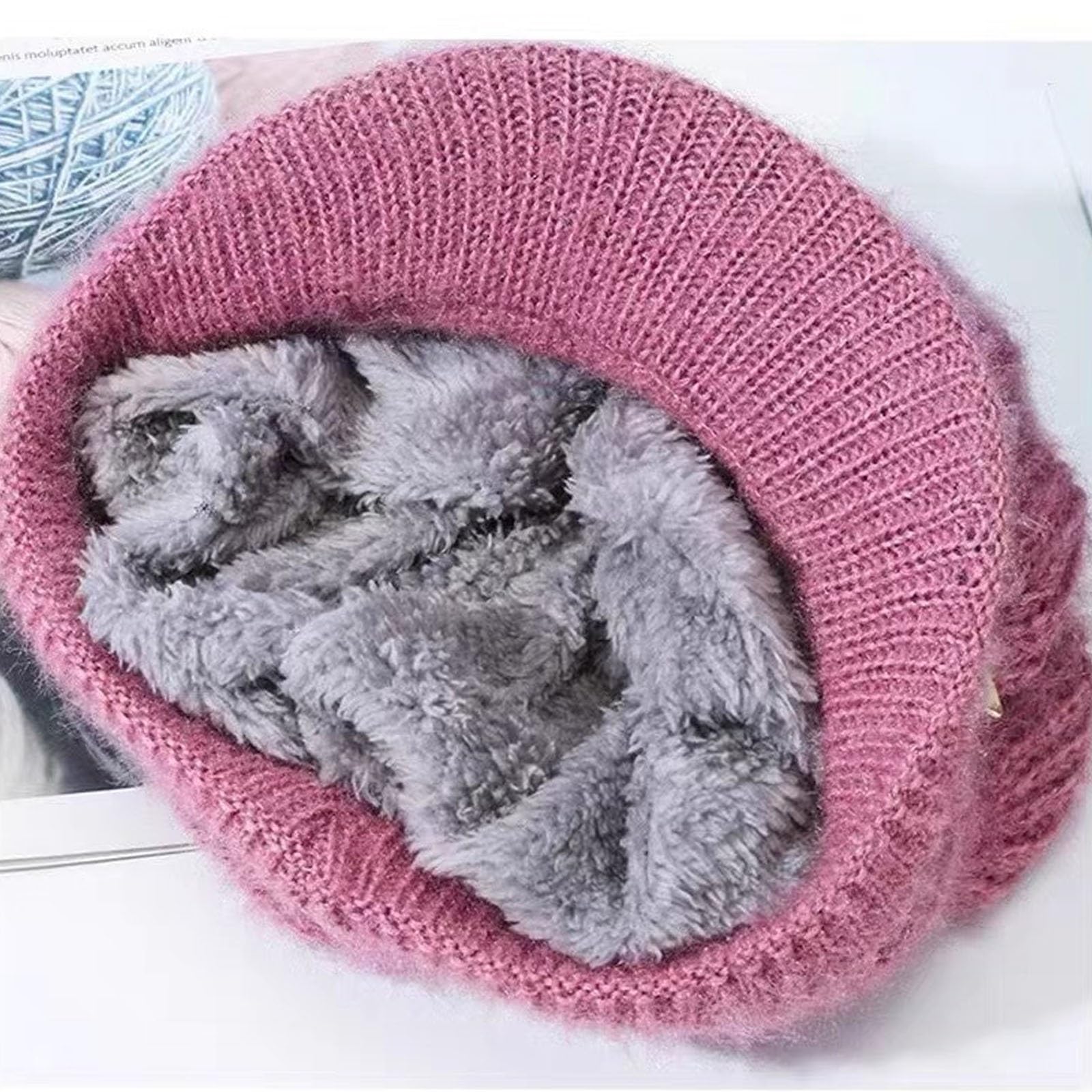2-pak Dla Mamy W Średnim Wieku, Starsze Kobiety, Starsze Panie, Ciepła, Zimowa Czapka Z Polaru, Czapka Beanie Z Daszkiem, Dzianinowe Czapki Gazeciarza, Śnieg