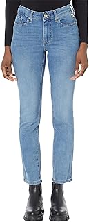 Tommy Hilfiger Womens Straight-Leg Jeans for Women, Mid-Rise Jeans