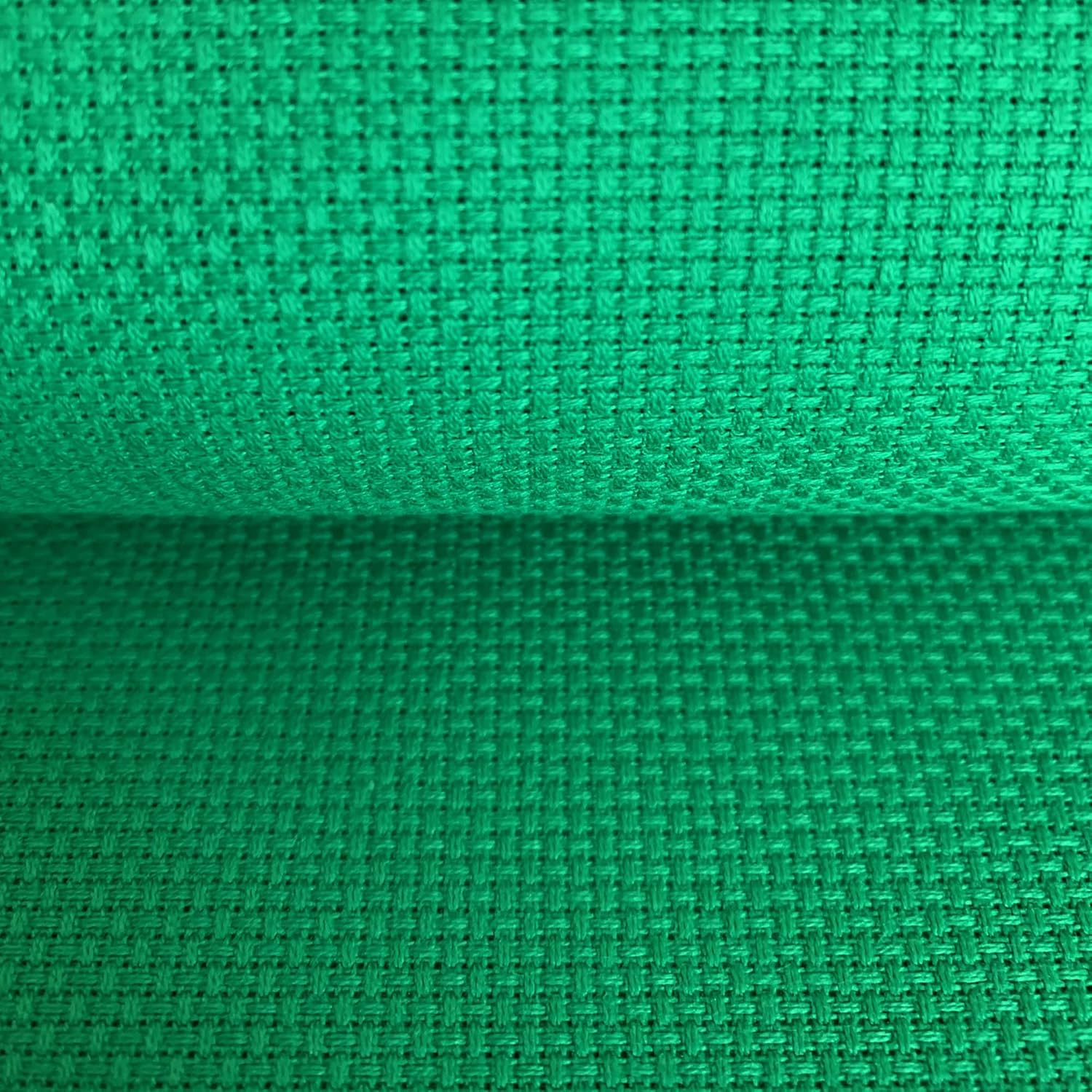 14CT Aida Cloth Embroidery Cross Stitch Fabric, Spring Green, W29″ x L35″