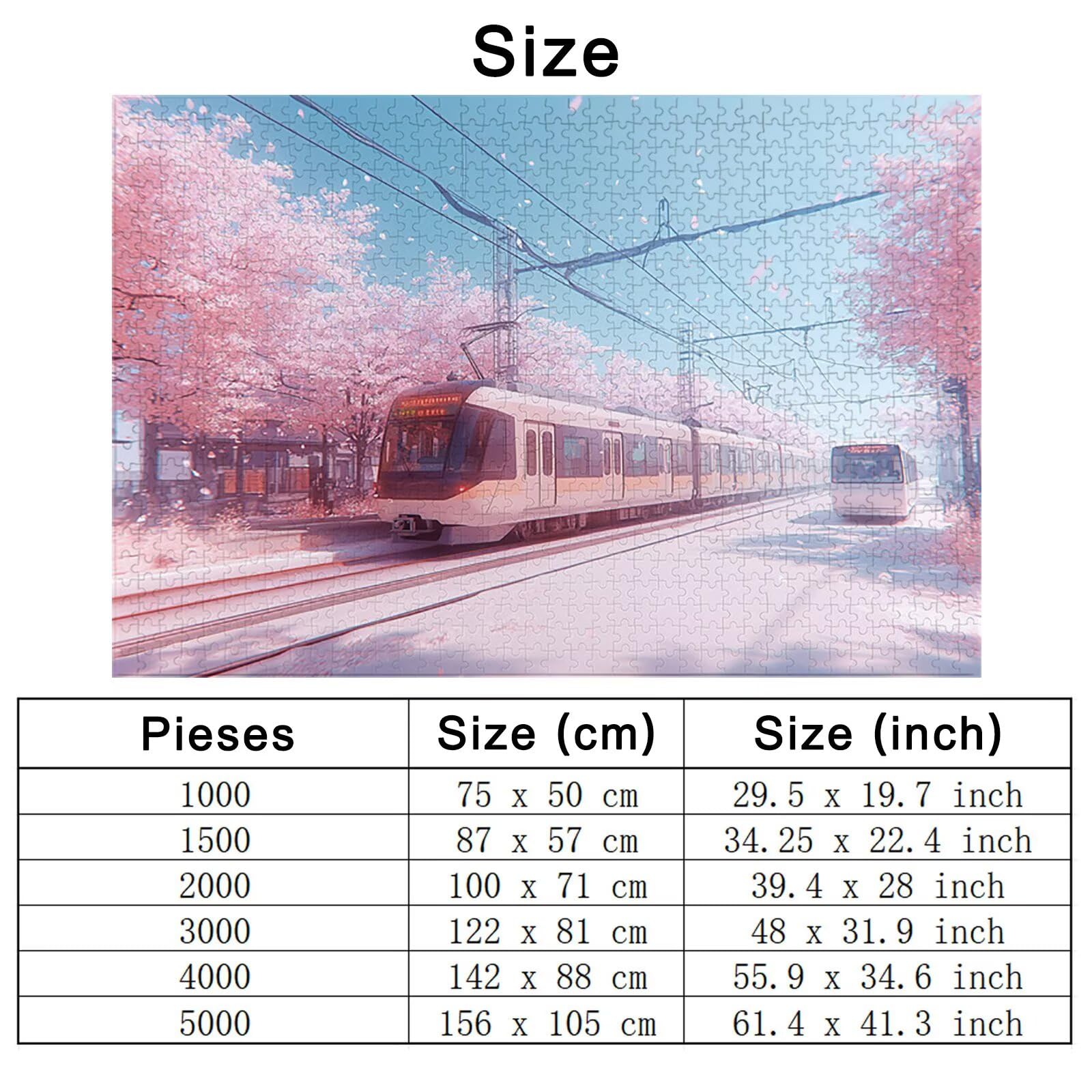 4000 puzzli dla dorosłych, japońskie puzzle dla dorosłych, 4000 sztuk, drewniane puzzle z kolorowym pudełkiem, rodzinne gry edukacyjne, prezenty dla kobiet, wystrój domu, motyw: (krajobraz), -3806