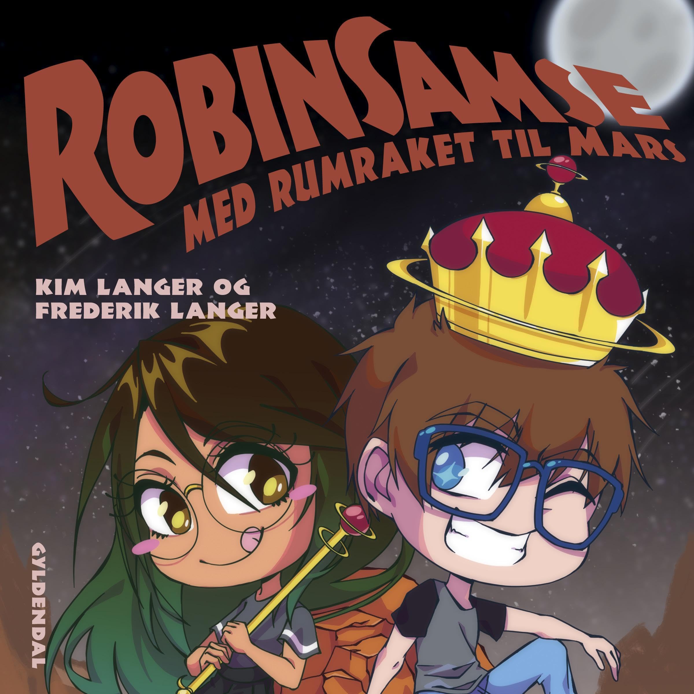 Cover art for RobinSamse med rumraket til Mars