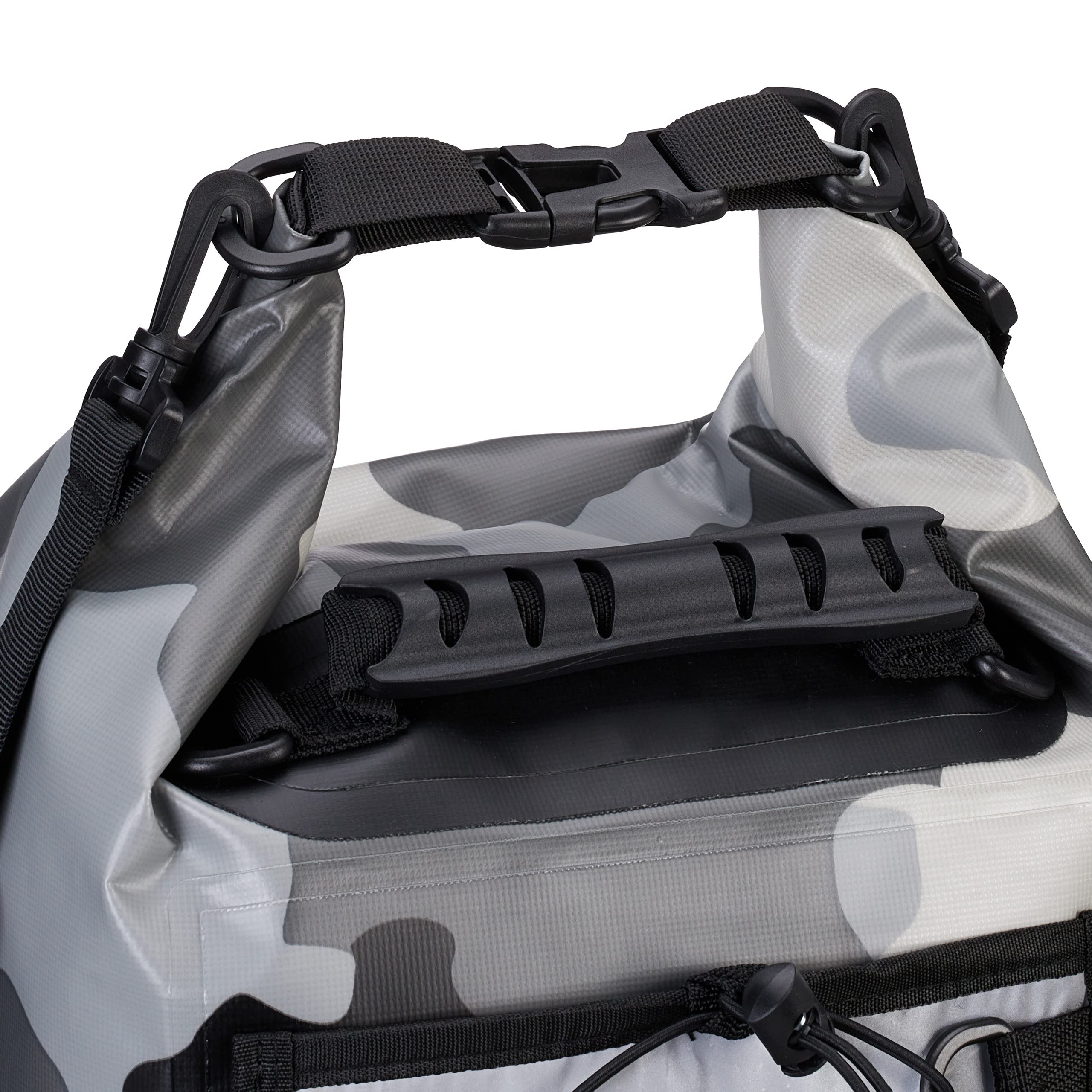 Relaxdays Ocean Pack, 20 l, wodoszczelny, worek do pakowania, lekka torba sucha, żeglarstwo, narty, snowboard, kolor