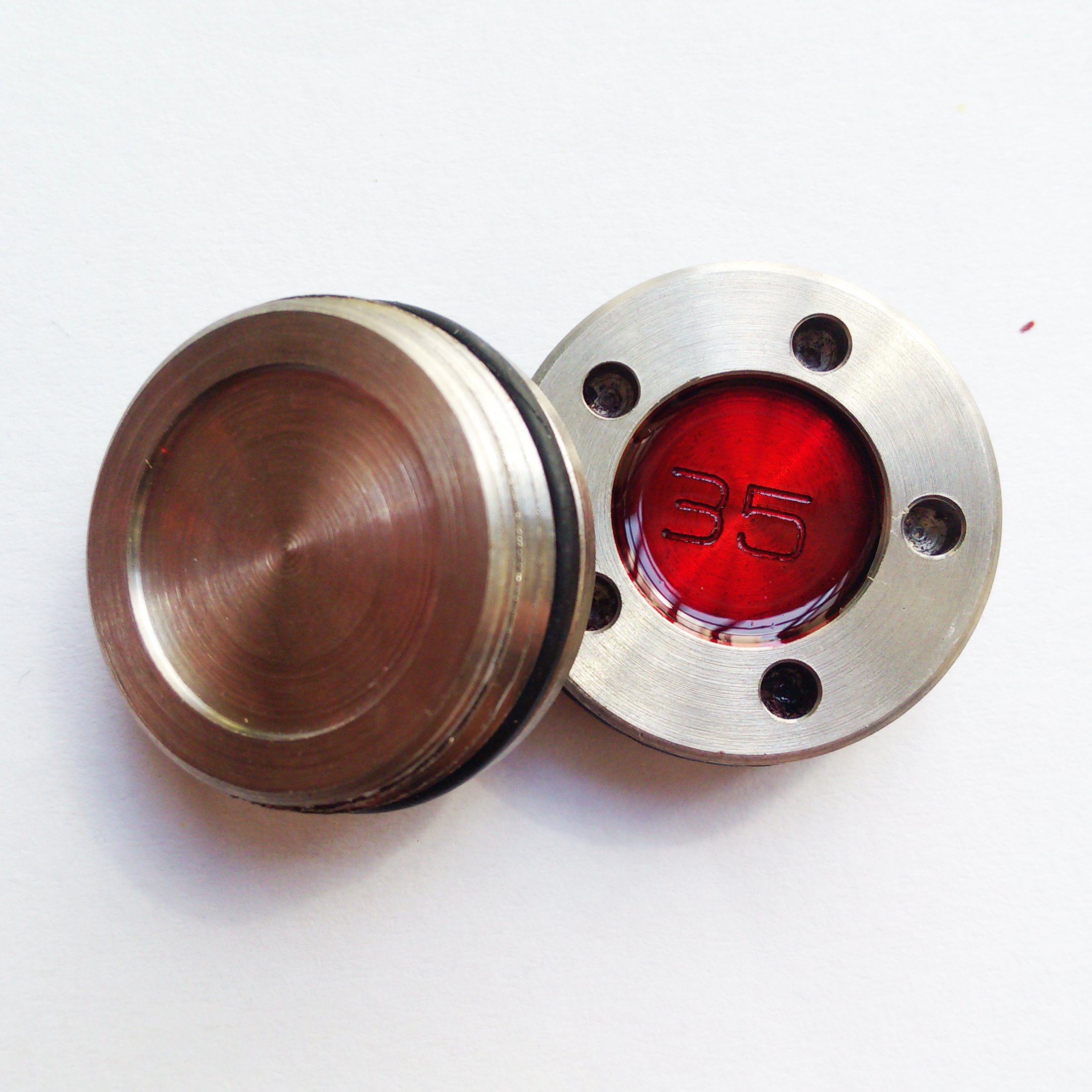New 2 x 35g Custom Weights + Red Wrench for Titleist Scotty Cameron Putters, Red
