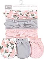 Vista 28 de Hudson Baby Conjunto de diadema de algodón y manoplas para rascar para bebé Unicornio