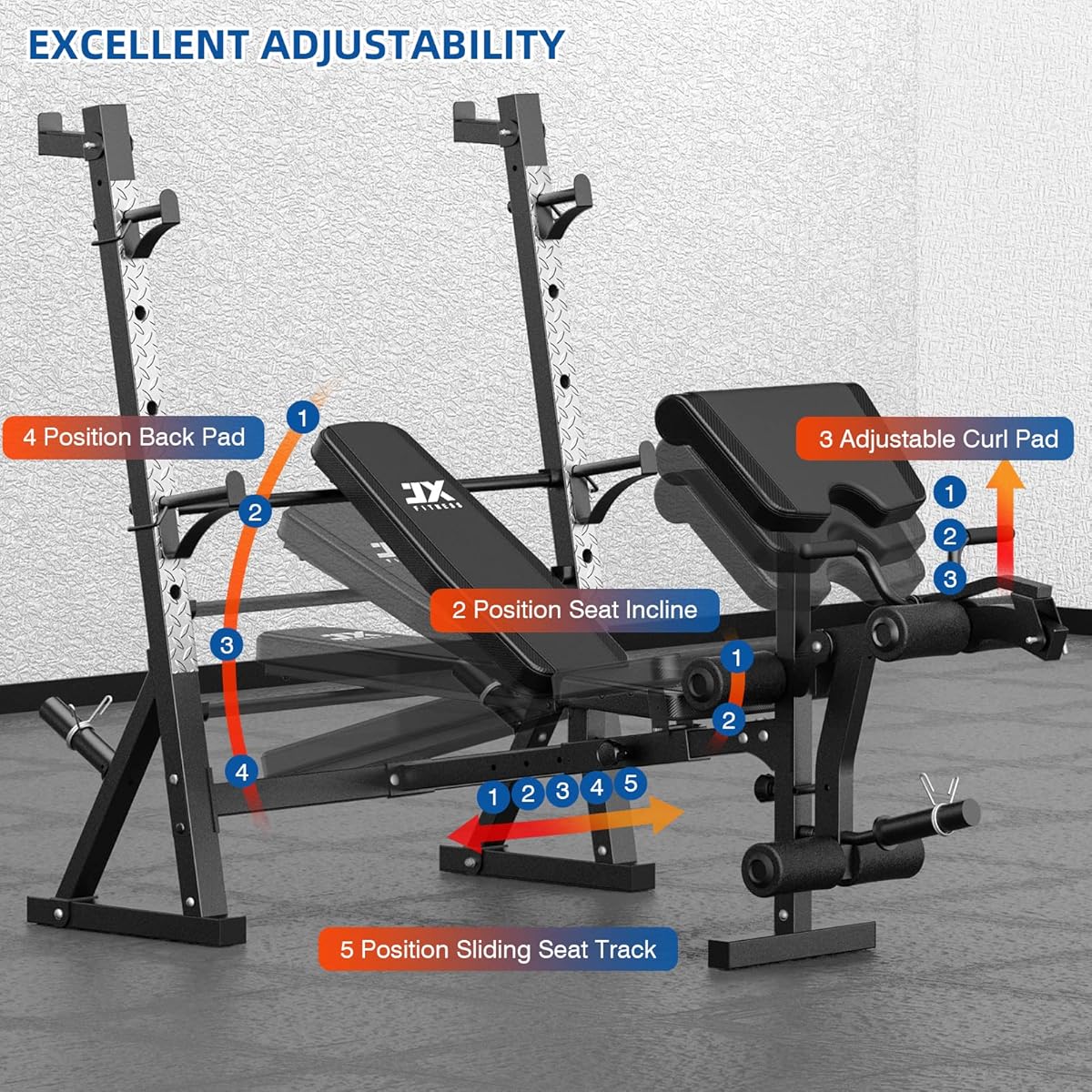 Homegym Bundle Marcy 857 Marcy Pro Olympic Weight Bench Marcy Pro