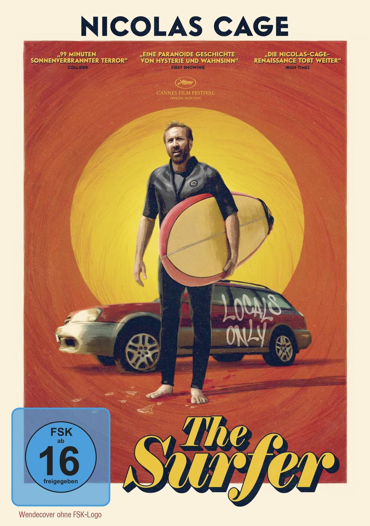 The Surfer tabla de surf polivalente ligera con quillas desmontables