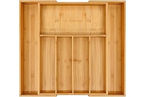 VaeFae Bamboo Drawer Dividers: Expand the Order in Your Drawers