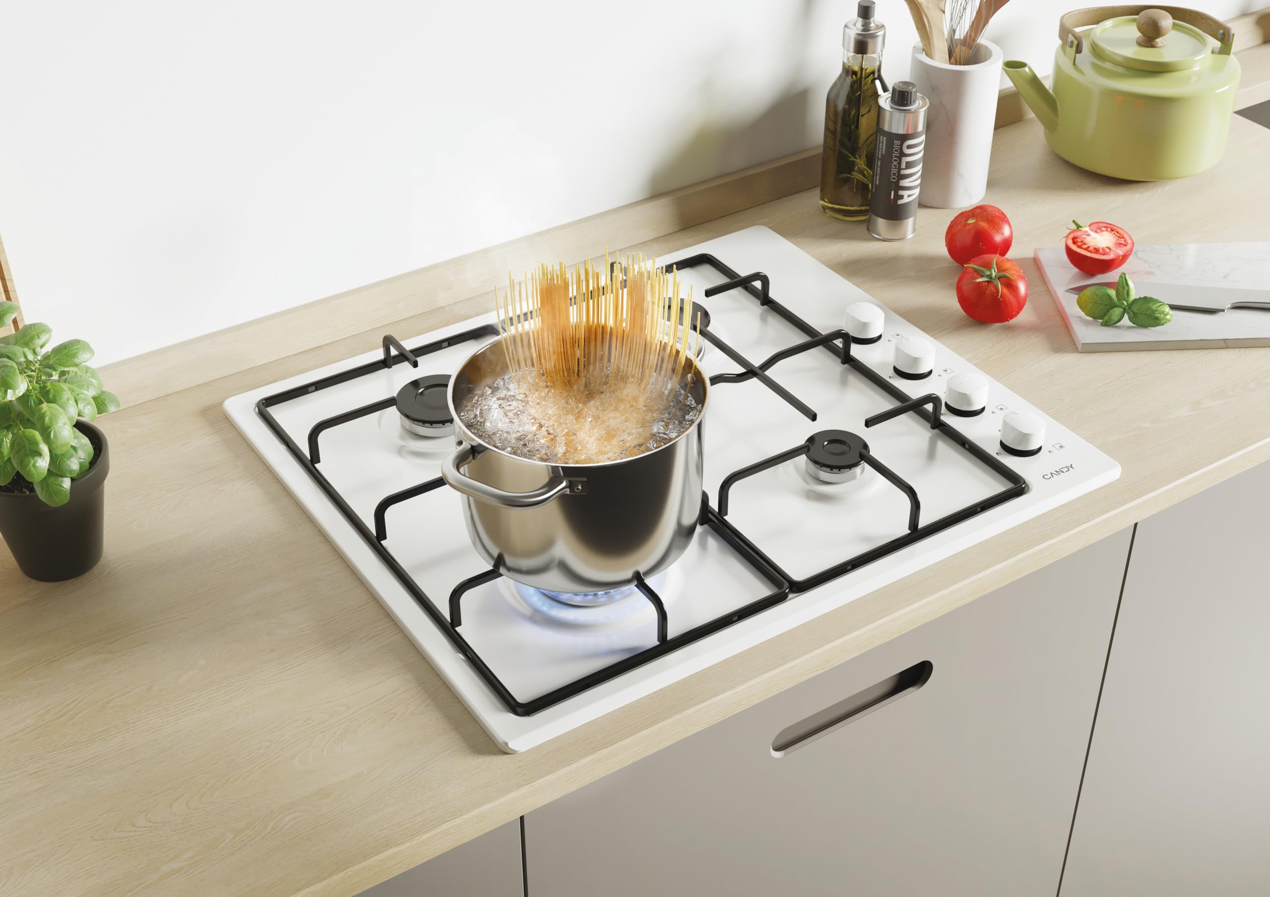 CANDY Plaque gaz CHW640WLW
