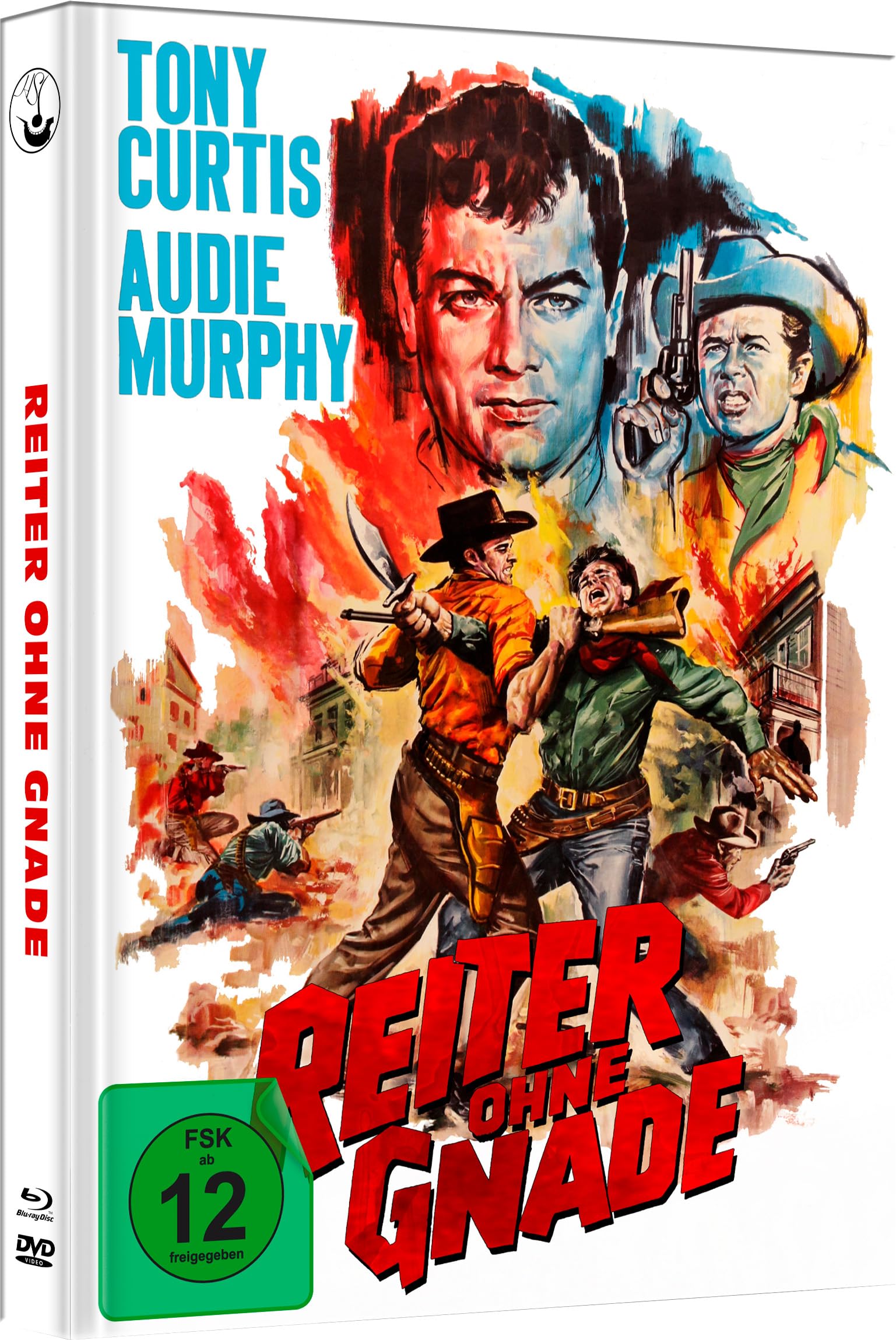 Película Reiter ohne Gnade en Mediabook limitado para proteger y lucir tu colección de cine