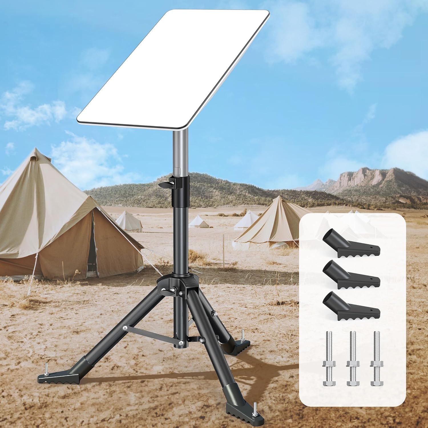 Starlink Tripod Mount for Starlink V1/V2 Rectangular