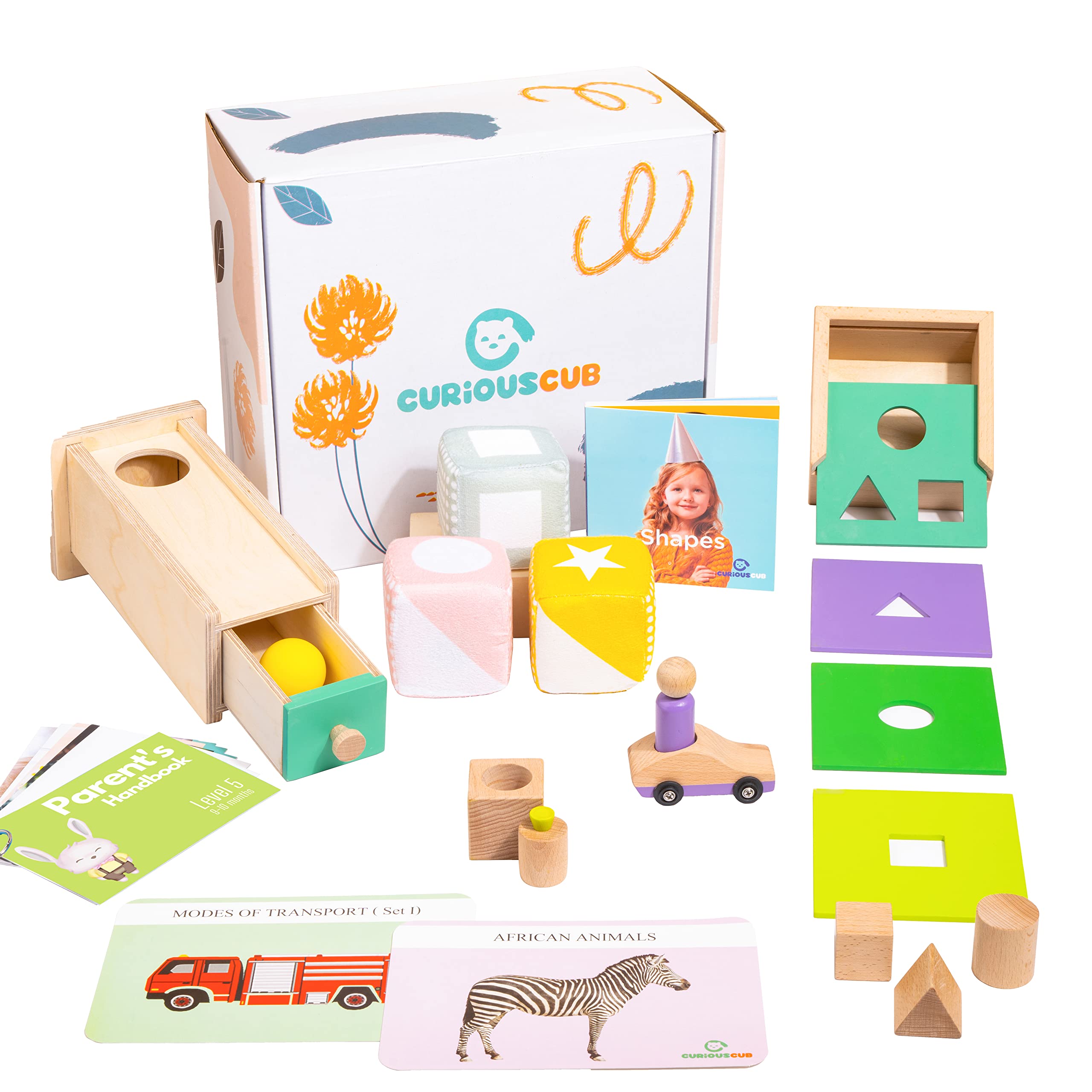 Early Problem Solving: Encouraging Your Baby's Analytical Skills Buy Curious Cub Montessori Learning Wooden Toys Box | Box 5: 9-12 M