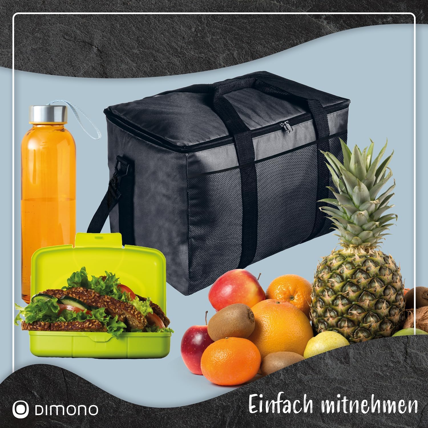 Die perfekte Begleiterin für Ihr Picknick: XXL Kühltasche für Getränke & Snacks