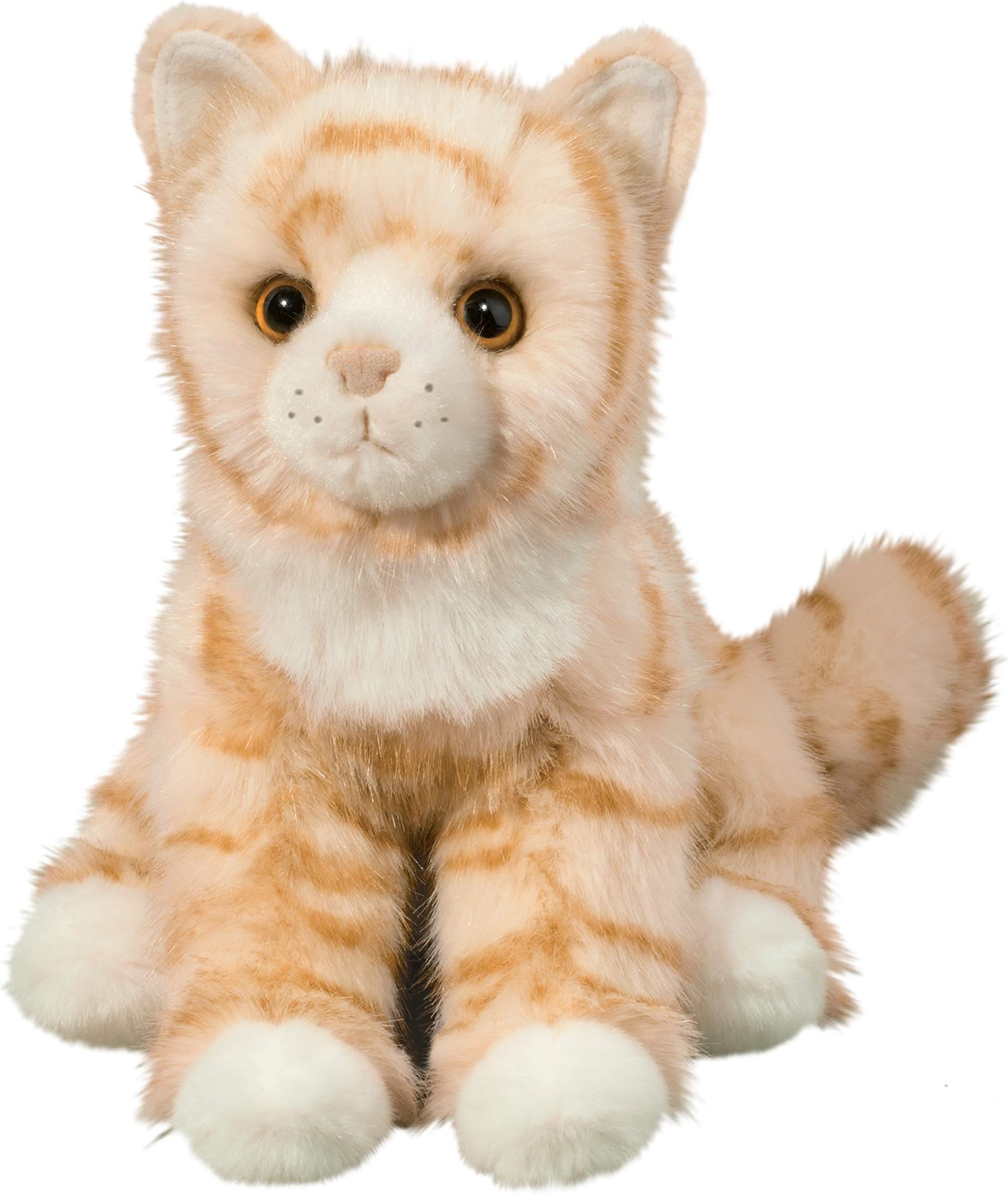 Douglas Adele Orange Tabby Cat Plush Stuffed Animal