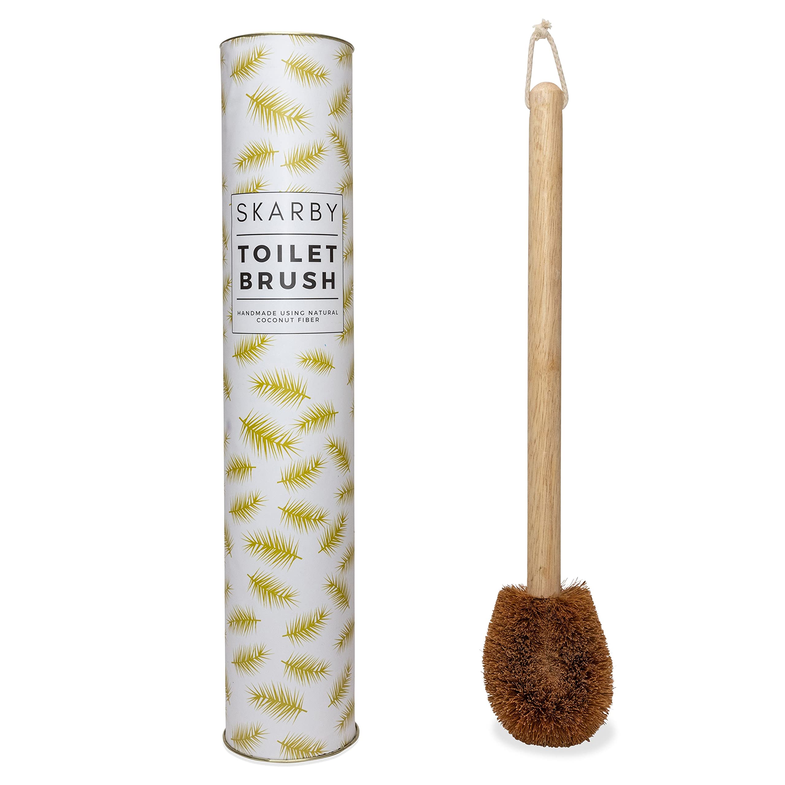 Buy SKARBY Natural Toilet Brush, Handmade Using Coconut Fiber and