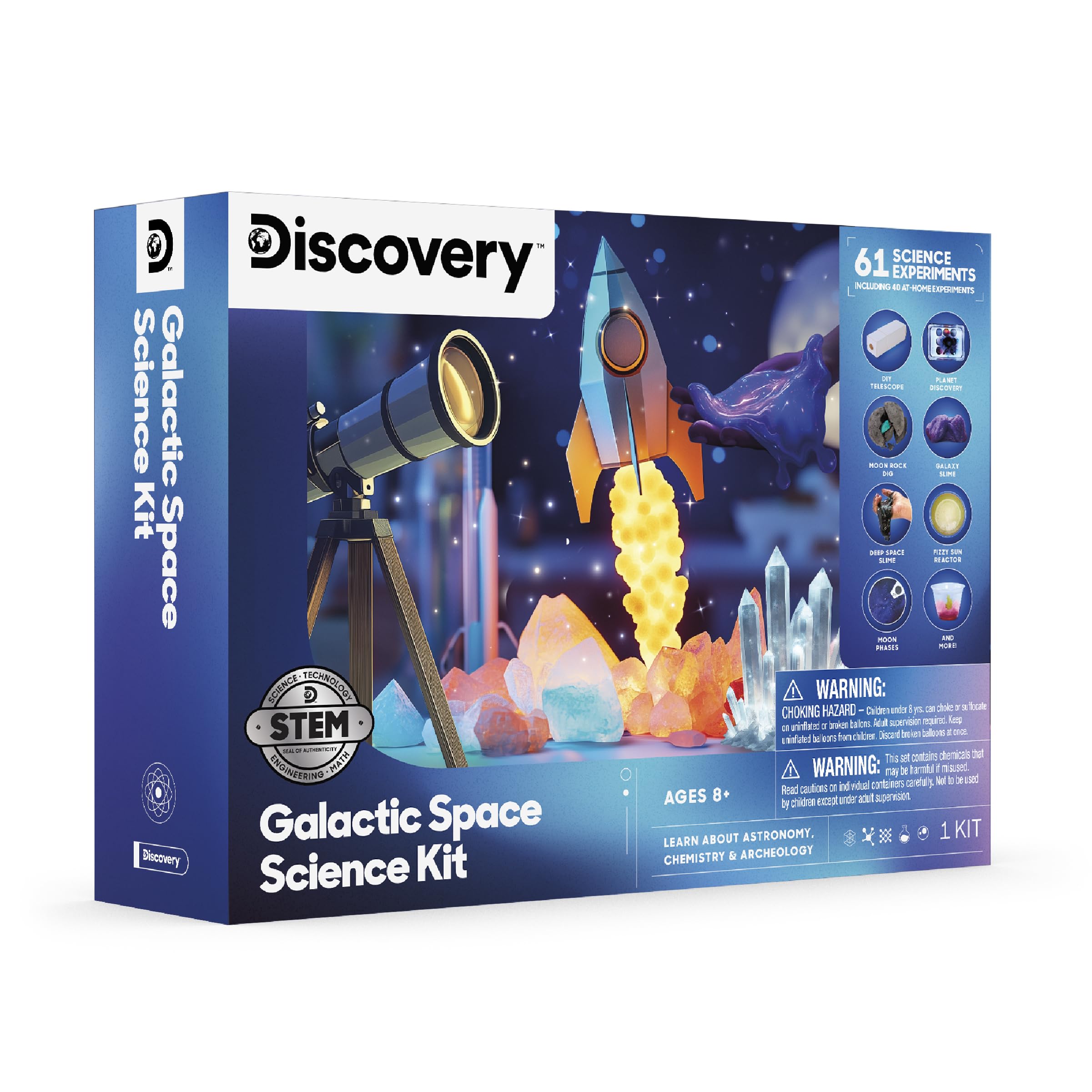 Amazon.com: Discovery™ Galactic Space Science Kit – 61 Experiment