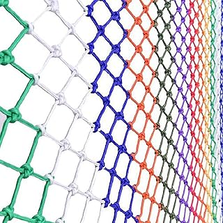 Safety Net Climbing Frames Colored Rope Decorative Net, Made Of 6mm Thick Rope, Covering Net, Net For Cargo Support, Hay Net For Horses, Child Pool Protection Net, Balcony Anti-f(Size:2*10m（7*33ft）)