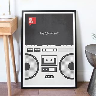 Poster Quote, Literary Quote, Art Print, Minimalist Poster, Quote, Illustration, Minimalist Quotation Print - Bob Dylan