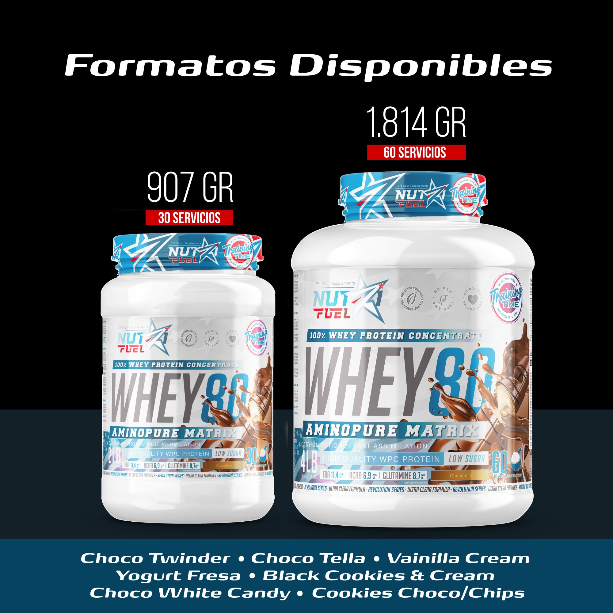 Proteina Whey Protein En Polvo Con BCAA L Glutamina Enzimas Digestivas Digezyme Proteinas Whey Suero Recuperacion Muscular Post Entrenamiento Fitness Gym Proteina Yogurt Fresa