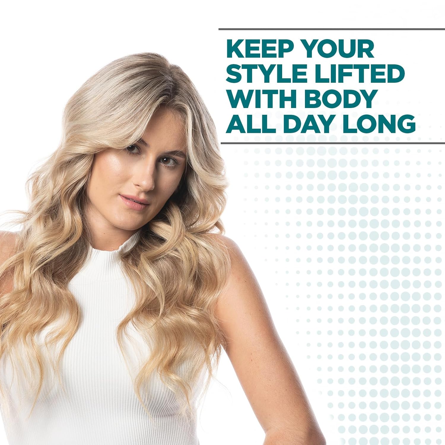 BioSilk Volumizing Therapy Strong Hold Hair Spray, Provides Extra Volume, Strength & Shine, Helps Styles Last, Sulfate, Paraben & Cruelty-Free, 10 Oz - Image 3