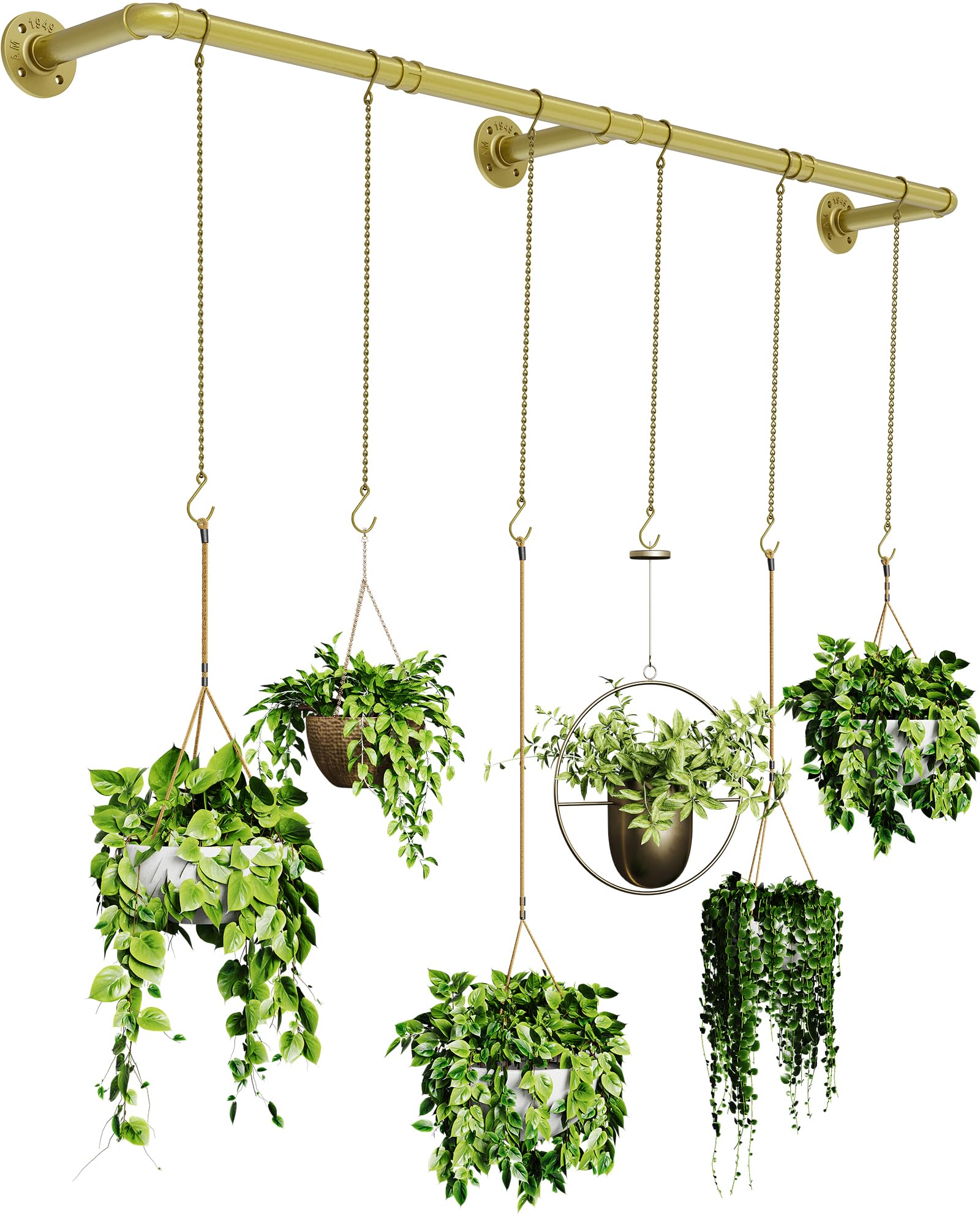 SOFITORG Plant Hanger Indoor, Hanging Planters for Indoor Plants with 6 Hanging Chains