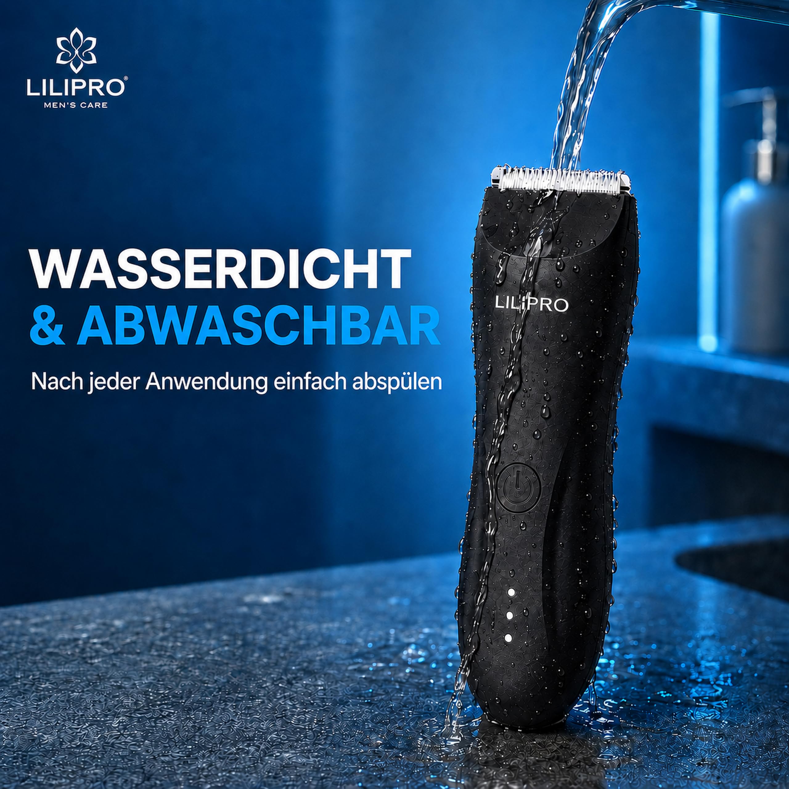 Groomer Körperhaartrimmer Body Trimmer, wasserdicht, Keramikklinge.