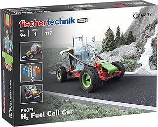 fischertechnik Profi H2 Fuel Cell Car 559880 – Jeu de Construction pour Enfants, Jouet éducatif sur Les énergies renouvelables, à partir de 9 Ans