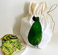 Vista 3 de Bolsa de aguacate acogedora para madurar aguacates