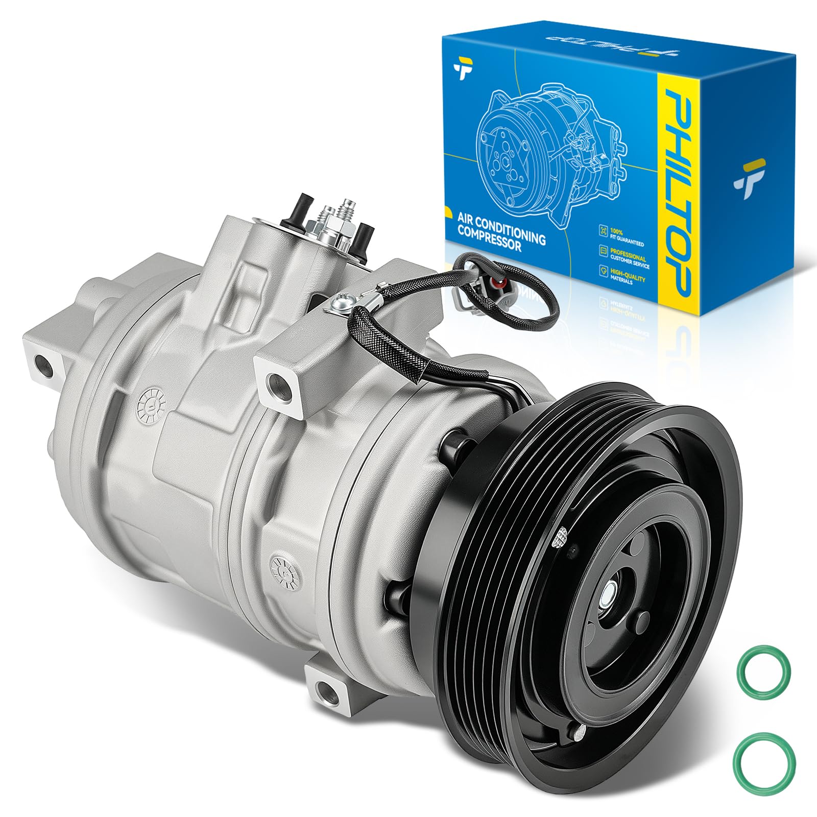 PHILTOP NEW AC Compressor for Acura CL 2001-2003, Acura TL 1999-2003
