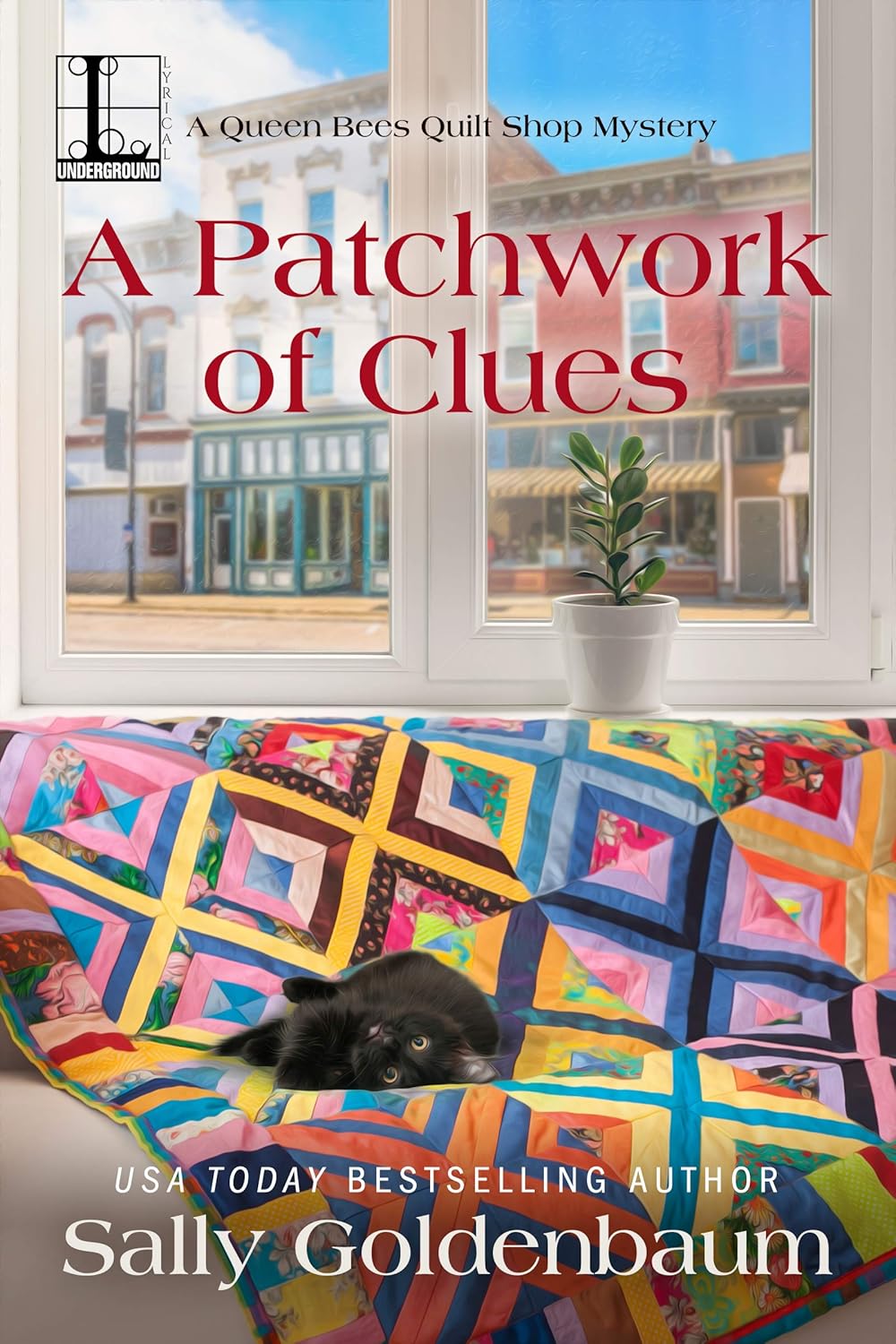 A Patchwork of Clues (Queen Bees Quilt Shop Book 1)      Kindle Edition