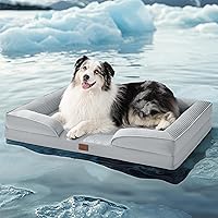 Vista 11 de Bedsure L Plus Cama ortopédica para perros grandes - Cama impermeable para perros y gatos, L Plus sofá de confort grande para perros con funda