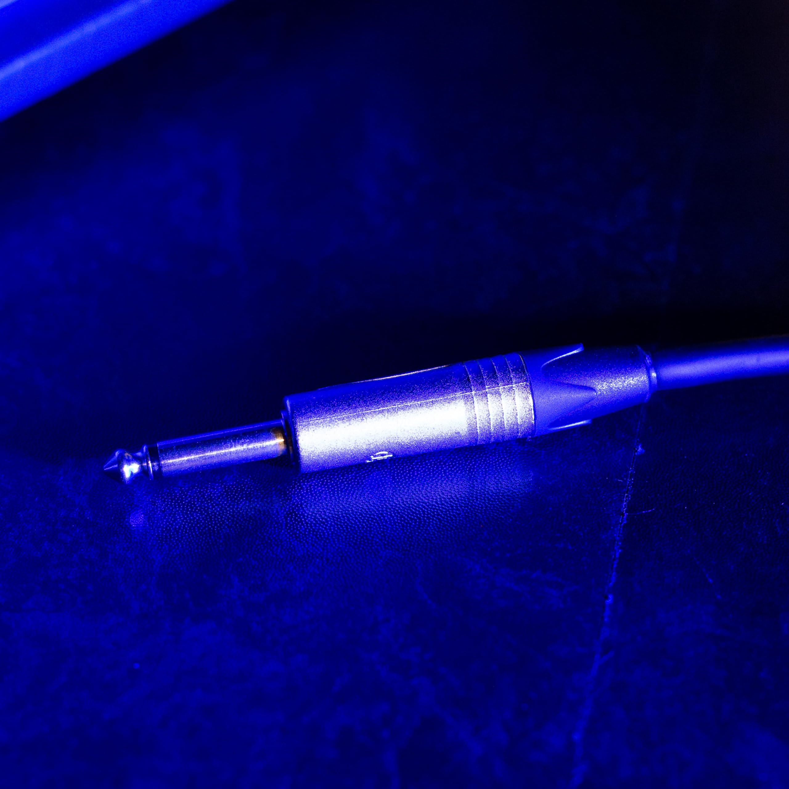 Plugger Elite Câble symétrique XLR mâle/Jack mâle stéréo TRS 6,35mm. Longueur 15m. Connecteurs Neutrik. Ampli, basse, guitare, haut-parleur, appareil DJ, synthé, carte son et autres. Qualité Pro