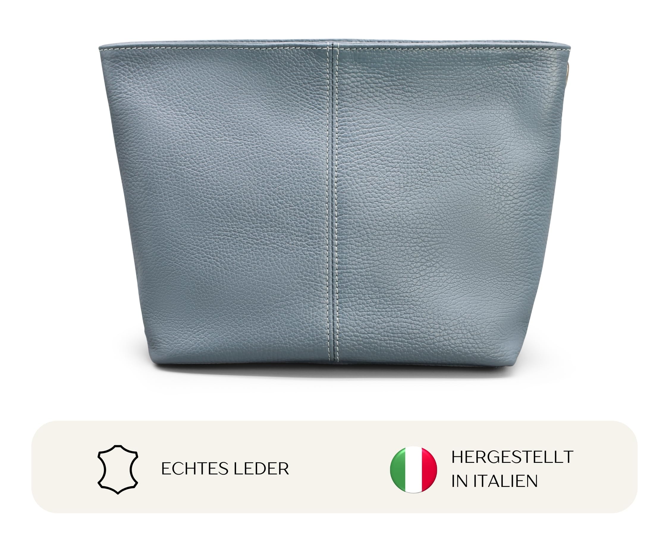 Brise Art BENI Damen Umhängetasche Echtleder Handgefertigt Crossbody Bag | Damen Schultertasche mit Ledergurt & wahlweise gemustertem Riemen, Echtes Leder, 4 Fächer, Made in Italy