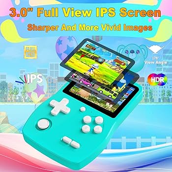 Amazon | CULAGEiMI 32ビット 手持ちゲーム 子供用 3.0インチ