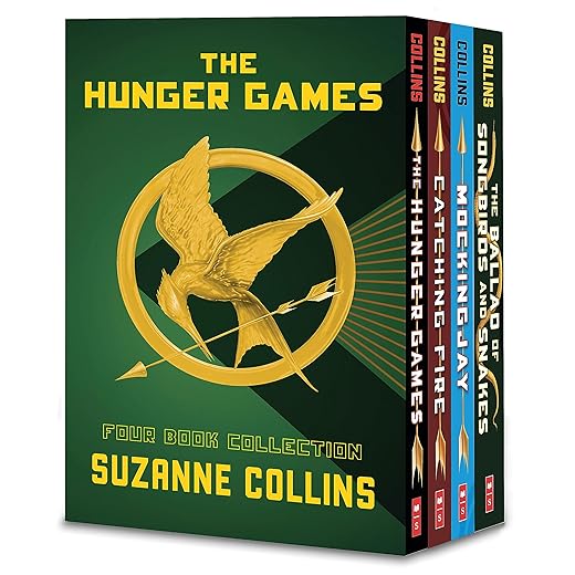Hunger Games 4-Book Paperback Box Set (the Hunger Games, Catching Fire, Mockingjay, the Ballad of Songbirds and Snakes)