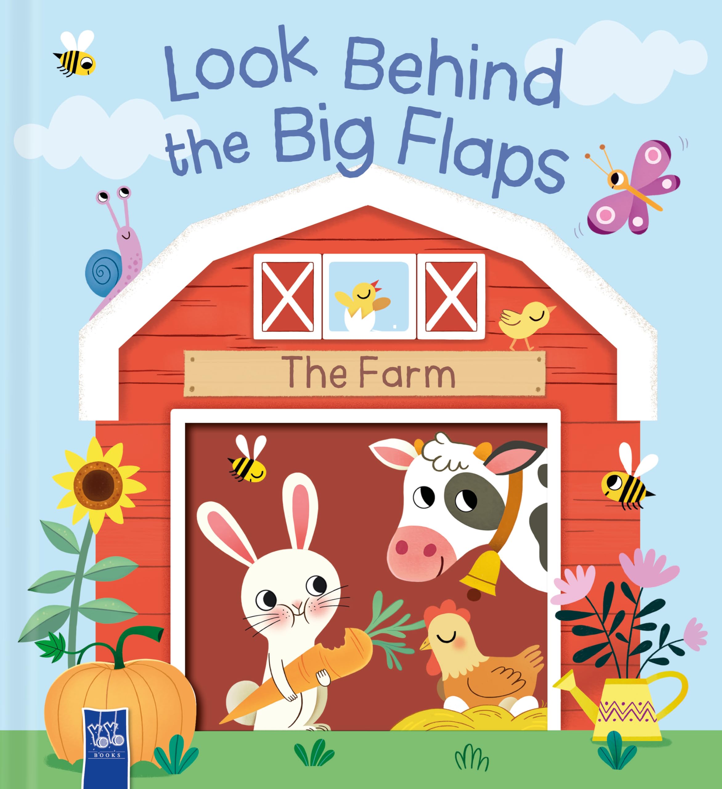 Look Behind the Big Flaps: Farm: On the farm