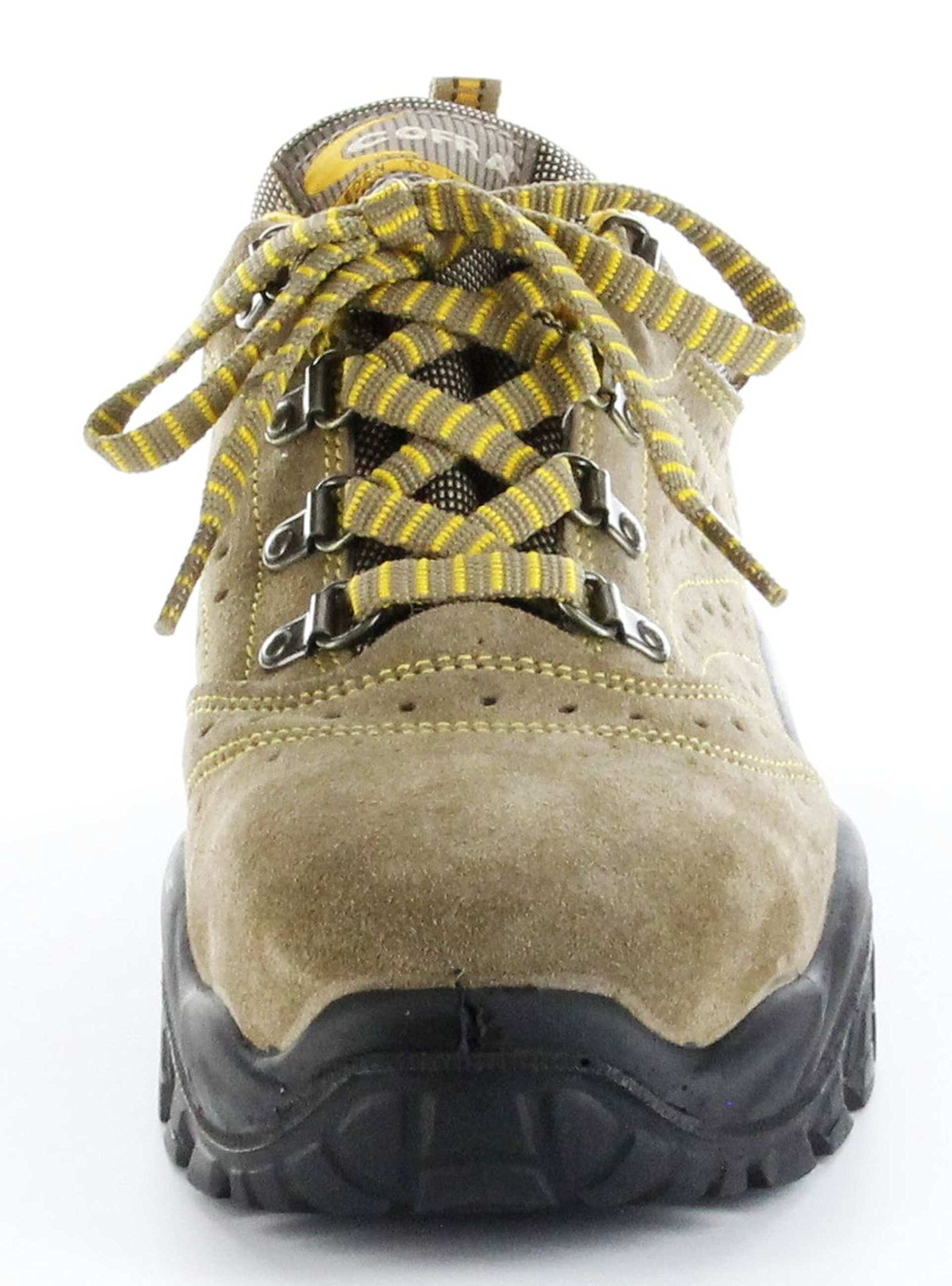 Cofra New Nilo S1 P SRC, Zapatos de Seguridad, Beige/Amarillo, 45