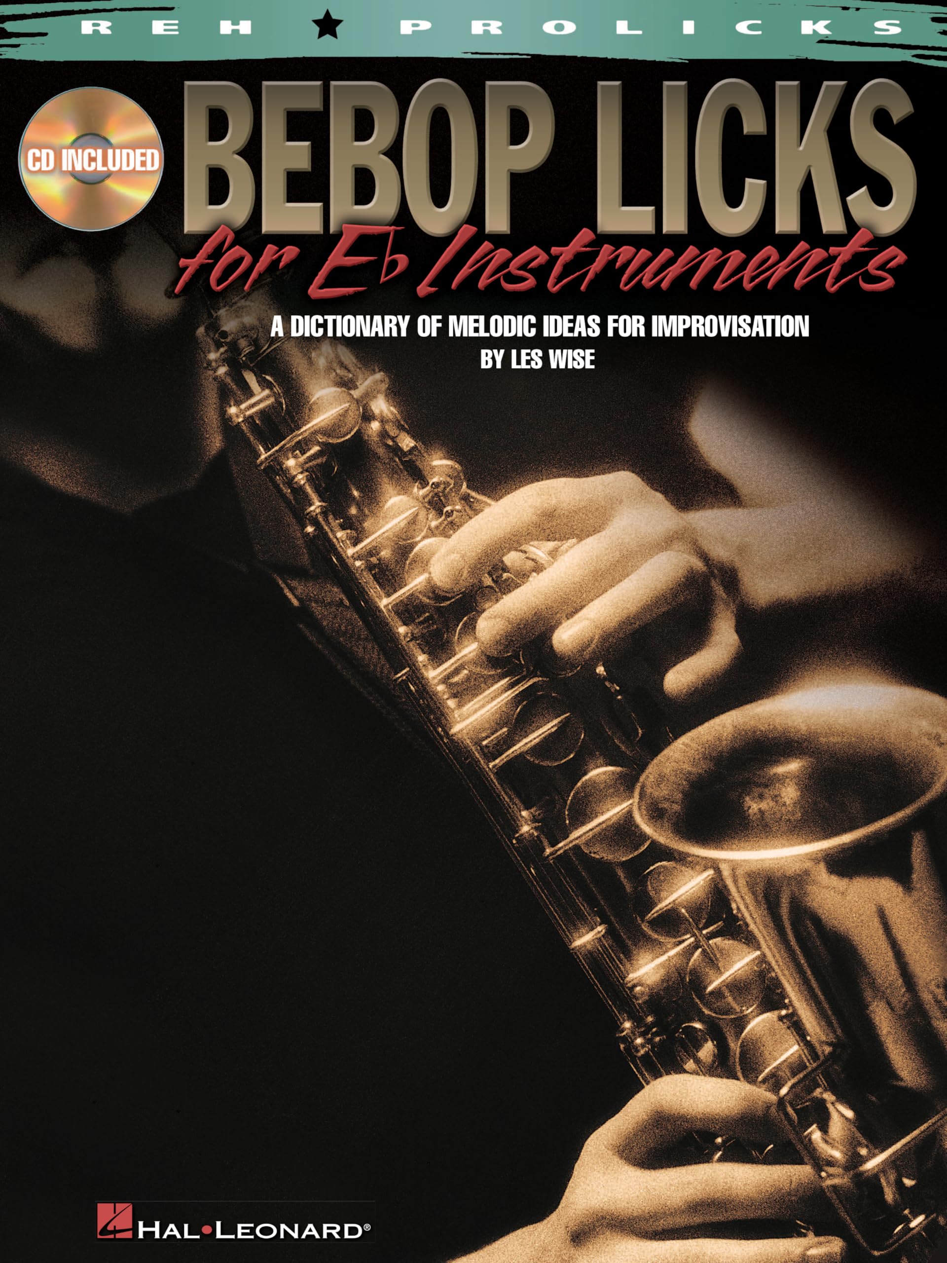 Recueil de licks bebop pour instruments Mi bémol avec CD audio de jazz