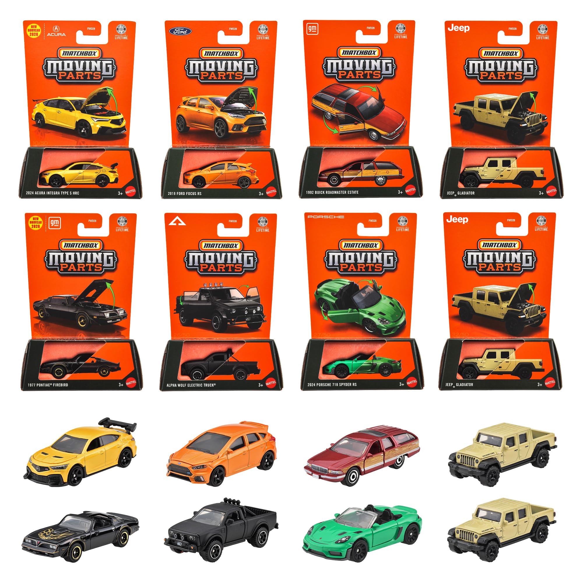 Amazon.co.jp: マッチボックス(Matchbox) ムービングパーツ アソート