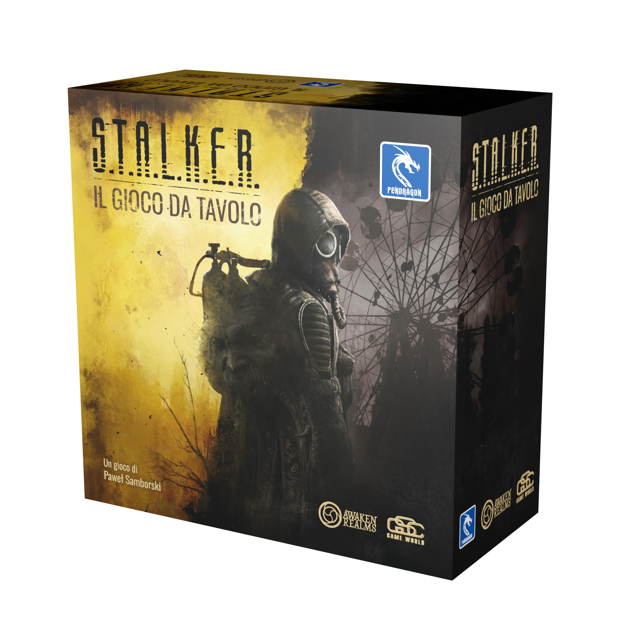 Pendragon - S.T.A.L.K.E.R. il Gioco da Tavolo Edizione Italiana | Sopravvivenza, Post apocalittico, Avventura, Cruento, 1-4 giocatori, 13+, 180 minuti