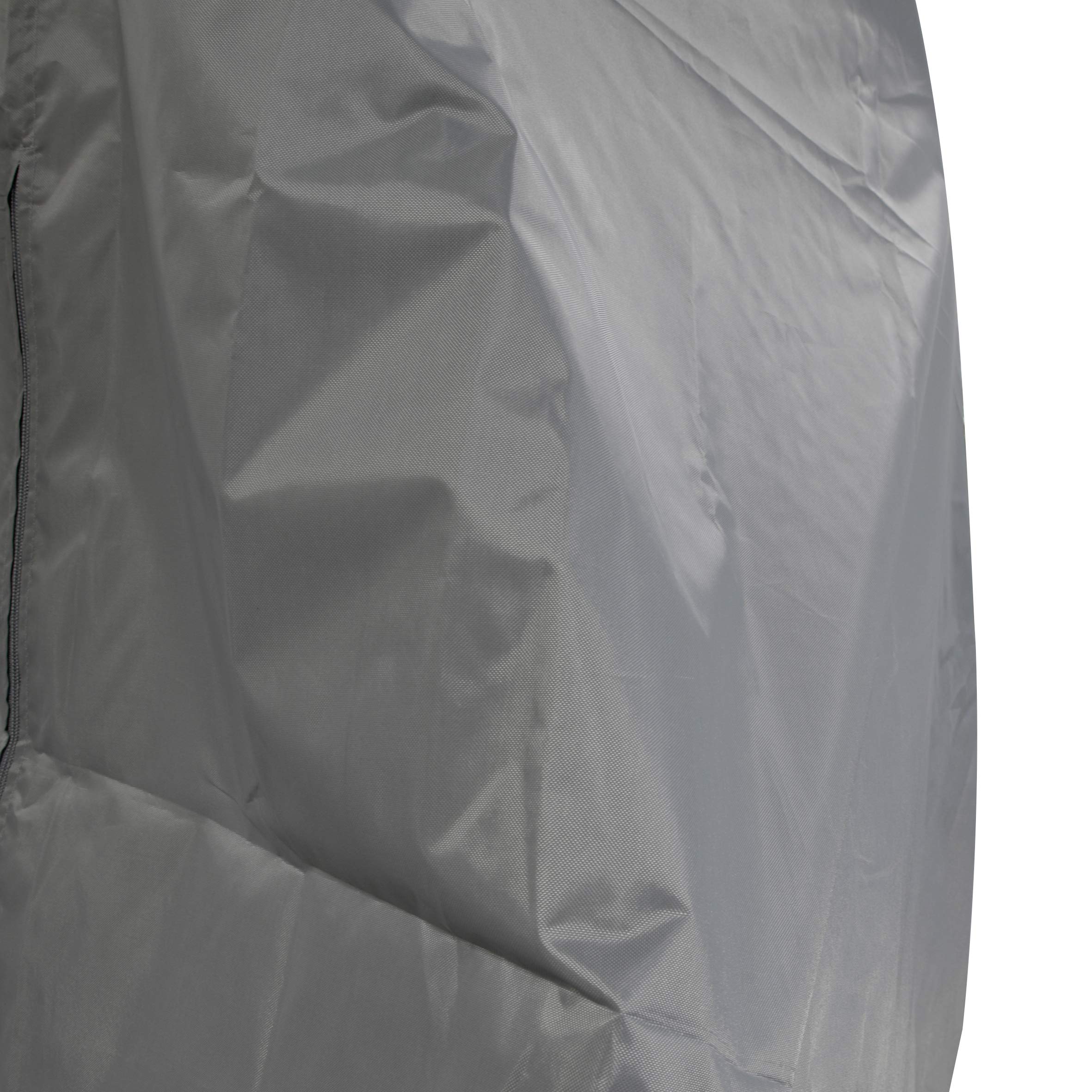 greemotion Schutzhülle für Hängesessel, Wasserabweisende Hülle aus Polyester, Schutzhaube mit Zugband und Reißverschluss, grau, ca. 70 x 210 x 70 cm