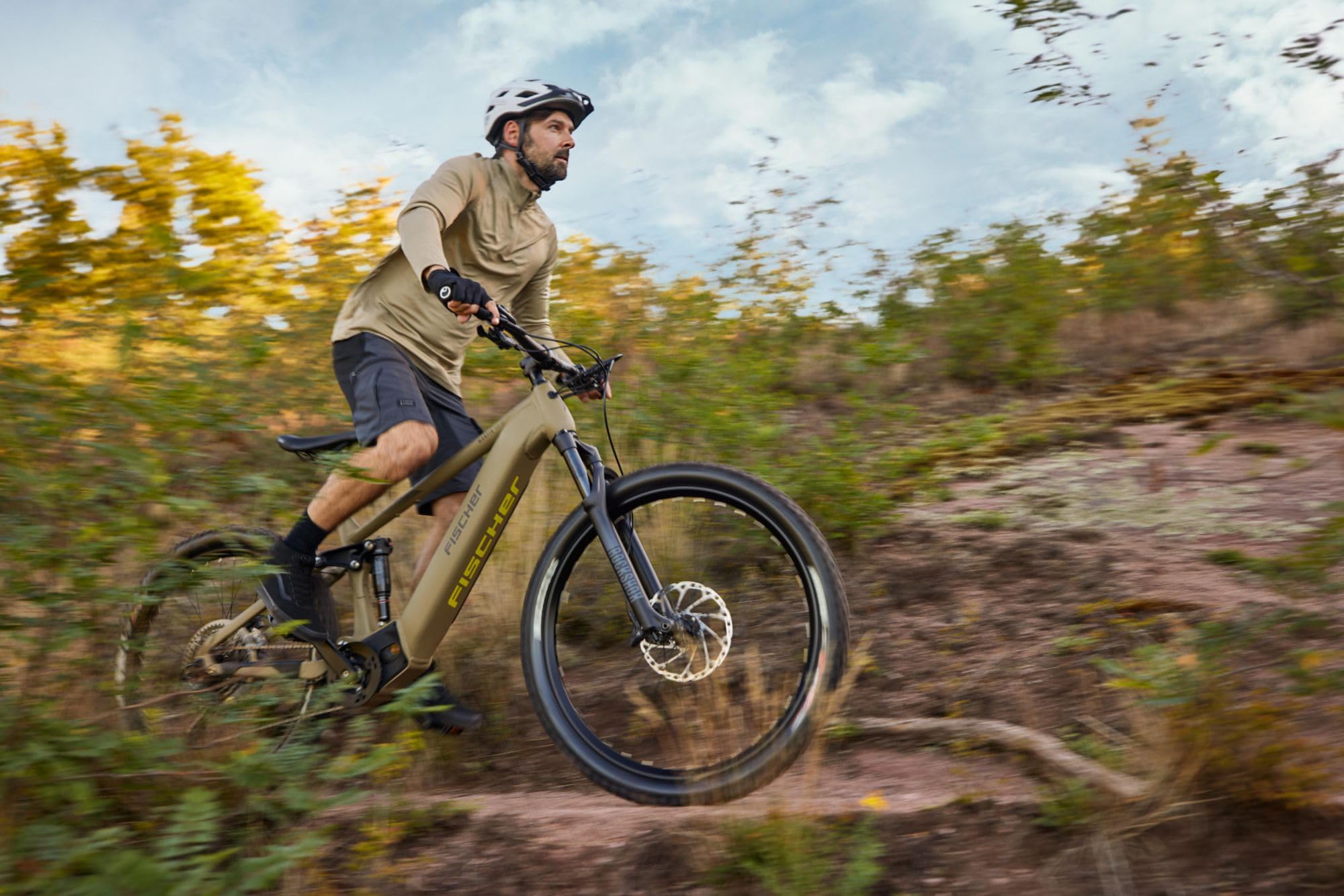Fischer E-Bike MTB Montis 10.0i Ultimate Elektrofahrrad für Damen und Herren, RH 46, Mittelmotor 90 Nm, 36 V Akku