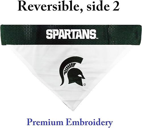 Miniatura 101 de Pets First Accesorios universitarios para mascotas, bandana reversible, Clemson Tigers, L/XL