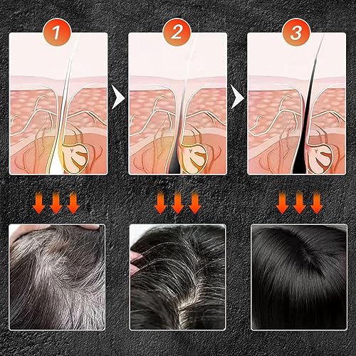 Miniatura 7 de 2 barras de champú invertido para cabello gris, jabón negro para cabello gris, jabón negro para mujeres y hombres