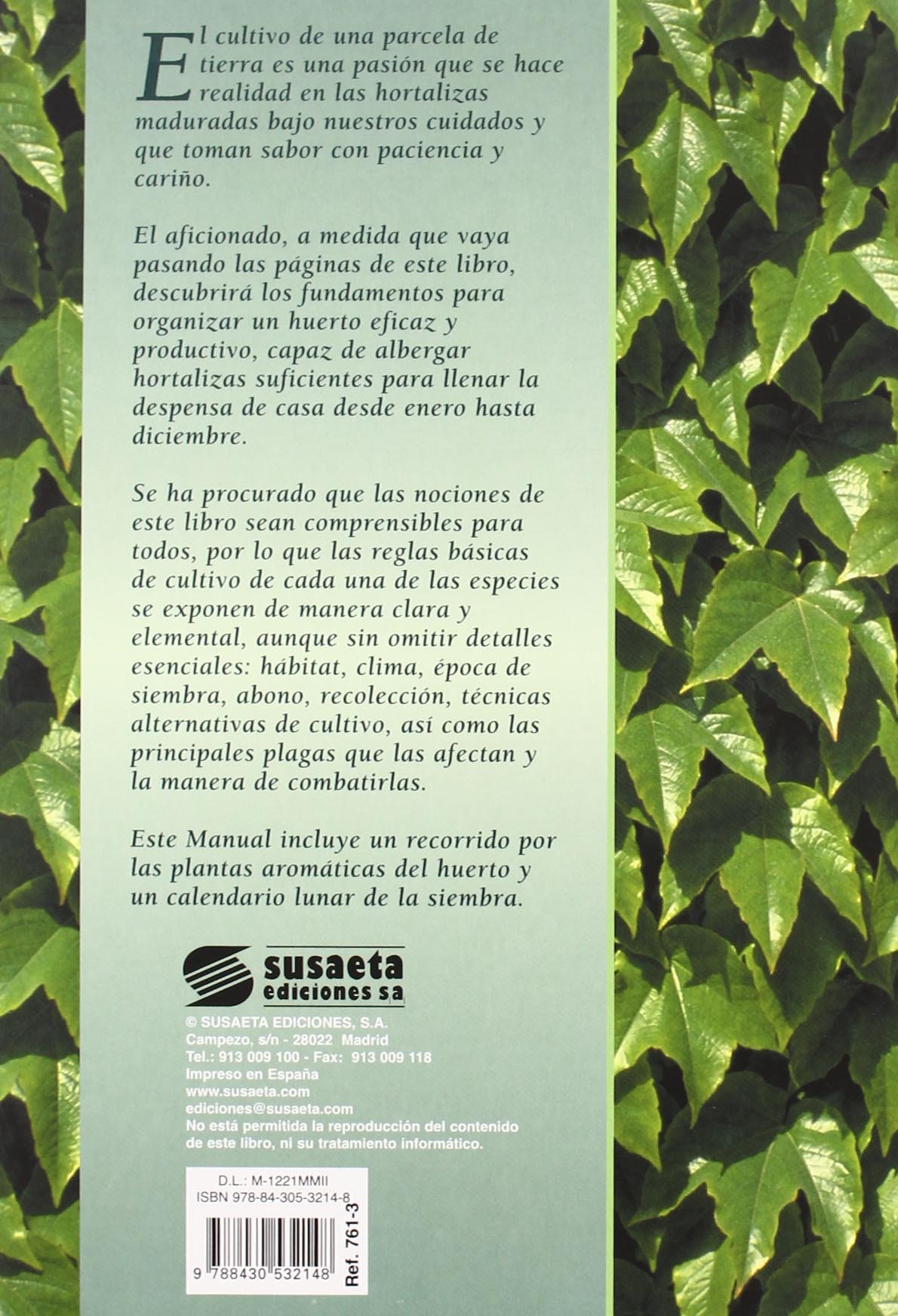Huerto(Manual Del Aficionado)
