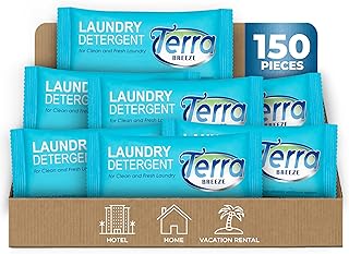 Terra Breeze Laundry Detergent Powder - 1.5 oz Packet (Case of 150)